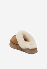 Shearling Disquette Slippers
