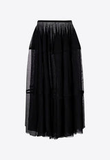 Midi Tulle Skirt