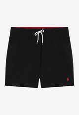 Logo-Embroidered Swim Shorts