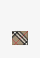 Vintage Check Bi-Fold Wallet