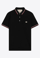 Logo-Embroidered Polo T-shirt