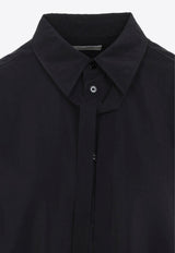 Tied Neck Buttoned Shirt