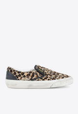 Leopard Slip-On Sneakers
