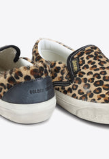 Leopard Slip-On Sneakers