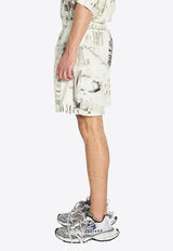 Logo-Printed Bermuda Shorts