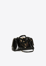 Vittoria Leather Top Handle Bag