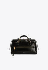 Vittoria Leather Top Handle Bag