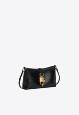 Lock Leather Shoulder Bag