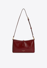 Lock Leather Shoulder Bag