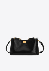 Vittoria Leather Top Handle Bag