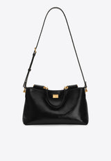 Vittoria Leather Top Handle Bag