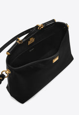 Vittoria Leather Top Handle Bag