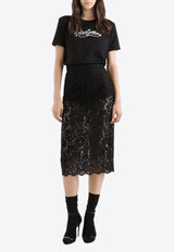 Logo-Embroidered Crewneck T-shirt