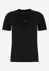 Logo-Embroidered Crewneck T-shirt