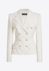 Double-Breasted Wool Blazer