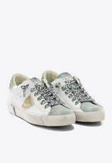 Leather Low-Top Sneakers