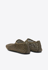 Perforated Ballet Flats