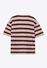 Logo-Patched Crewneck T-shirt
