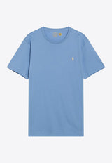 Logo-Embroidered Crewneck T-shirt