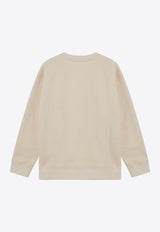 Logo-Printed Crewneck Sweatshirt