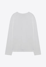Logo-Embroidered Crewneck Sweater