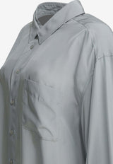 Maison Margiela Relaxed Long-Sleeved Shirt Gray S51DT0025M35112857_d06dd361-2c4d-4fcd-b903-b6a62368e8ab