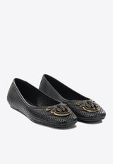 Perforated Ballet Flats