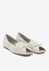 Leather Ballet Flats