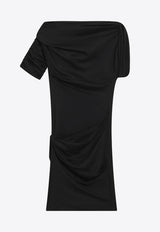 Drapeado Mini Dress