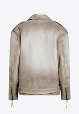 Leather Phoebe Jacket
