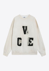Logo-Patched Crewneck Sweatshirt