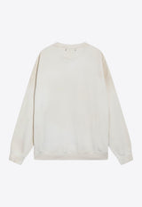 Logo-Patched Crewneck Sweatshirt