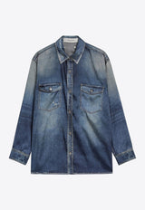 Denim Buttoned Shirt