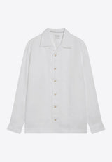 Brunello Cucinelli Linen Buttoned Shirt White MM6840618LI/S_CUCIN-C001