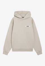 Jacquemus Gros Grain Hooded Sweatshirt Beige HOM00247AJ00126/S_JACQM-150
