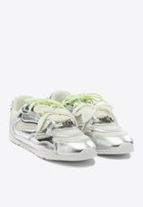 Laminated Low-Top Sneakers
