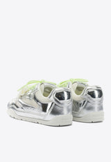 Laminated Low-Top Sneakers