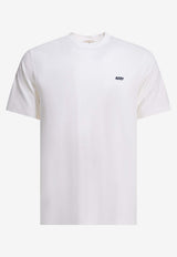 Autry Logo Embroidered Crewneck T-shirt White TSPM007W_beabdb02-de3f-4338-9060-e79477c72eb4