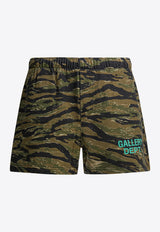 Printed Elasticated Shorts