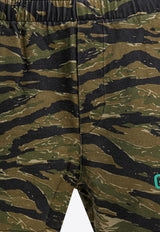 Printed Elasticated Shorts