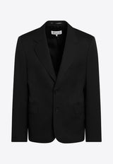 Wool Single-Breasted Jacket