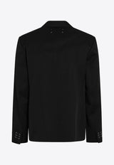 Wool Single-Breasted Jacket
