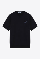 Logo-Embroidered Crewneck T-shirt