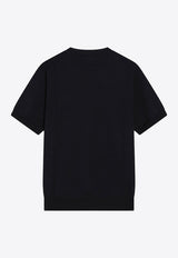 Logo-Embroidered Crewneck T-shirt