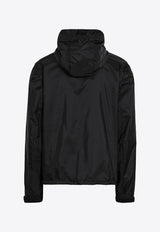 Logo-Plaque Zip-Up Jacket