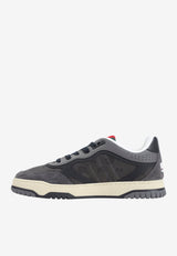 Re-Web Leather Low-Top Sneakers