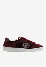 G74 Suede Low-Top Sneakers