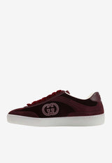 G74 Suede Low-Top Sneakers