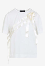 Bow Sash Crewneck T-shirt