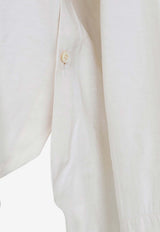 Pampa Draped V-Neck Blouse